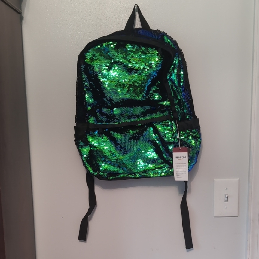 Vibrant Sequin Backpack